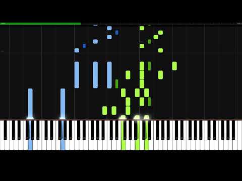 Croatian Rhapsody (Easy Version) - Maksim Mrvica | Piano Tutorial | Synthesia | How to play