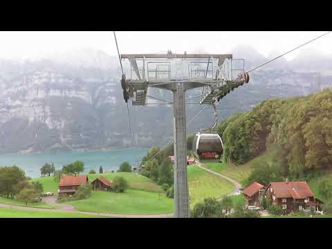 Flumserberg / 8-MGD Oberterzen - Tannenbodenalp Sekt. 1 Talfahrt Sommerbetrieb