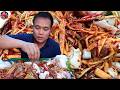 ตำสึนามิเอ็นคอหมึก ผักรอบ ถั่วสดๆ จ�