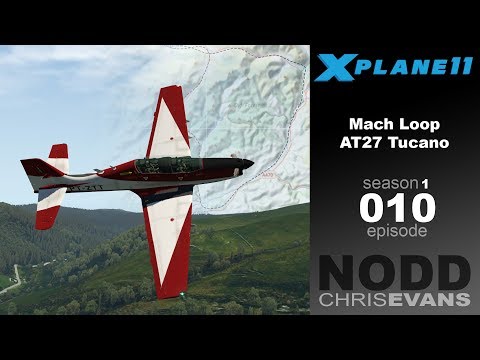 Mach Loop in a Tucano