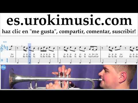 Tutorial de Trompeta Imagine Dragons - Thunder Clases Notas um-i927