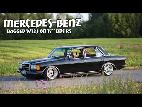 Bagged Mercedes-Benz W123 (2015)