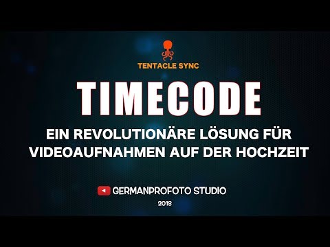 TIMECODE von Tentacle Sync - Ein revolutionäre Lösung für Hochzeitsvideo Aufnahmen