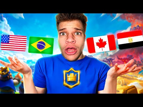 Which Country Has the BEST Clash Royale Players? (World Cup Edition)