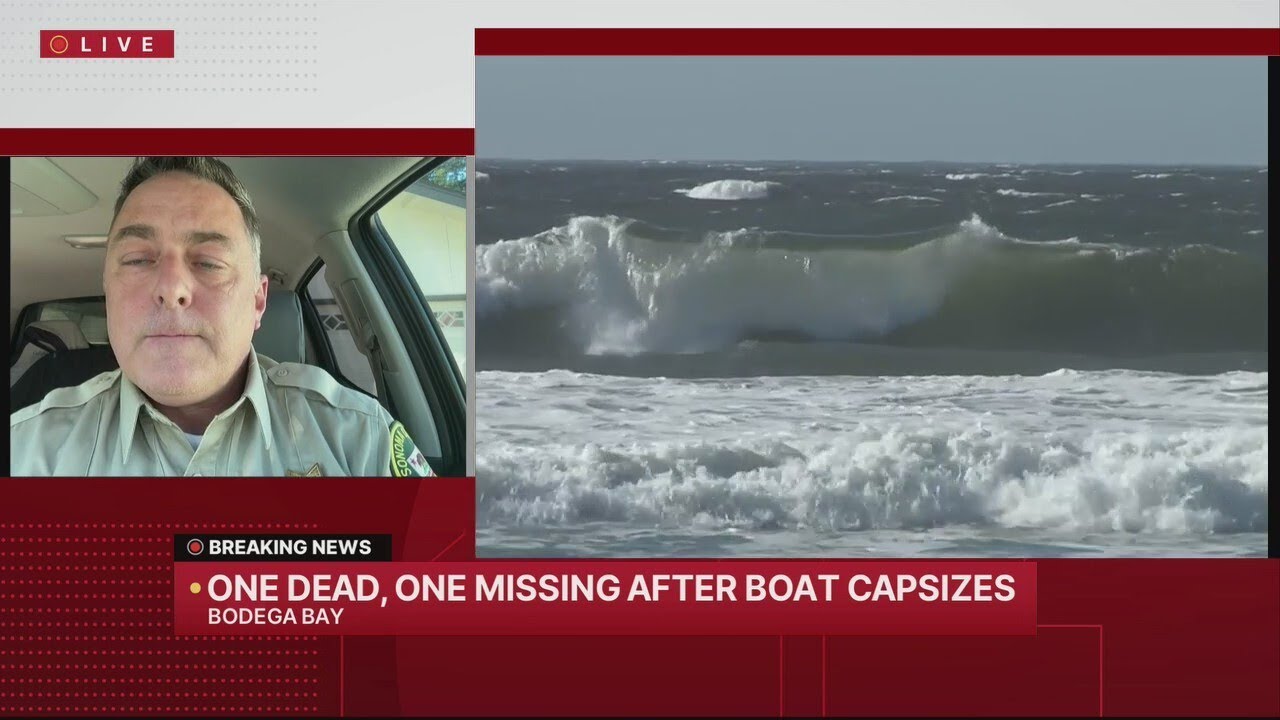 1 dead, 1 missing after boat capsizes