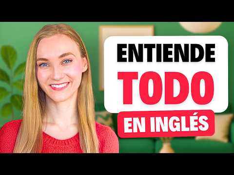 Cómo hablar inglés RÁPIDO y entender a los nativos