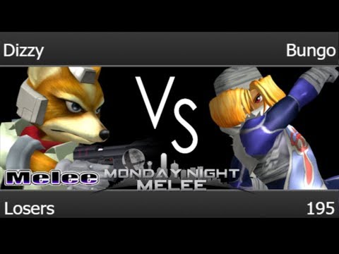 MNM 195 - Dizzy (Fox) vs RB | Bungo (Sheik) Losers - Melee