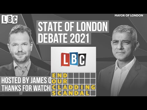 Sadiq Khan on London's Building Safety Crisis - State of London Debate on LBC - 24/06/21