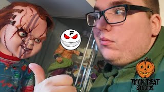 Männer die mit Puppen spielen || TRICK OR TREAT STUDIOS SEED OF CHUCKY LIFE SIZE DOLL German Deutsch