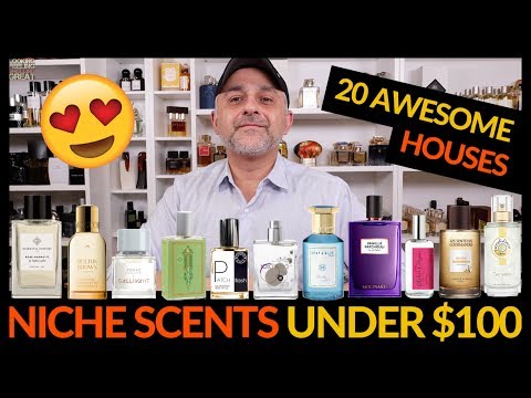 FRAGRÂNCIAS DE NICHE abaixo de US$ 100 - 20 marcas de nicho com fragrâncias abaixo de US$ 100