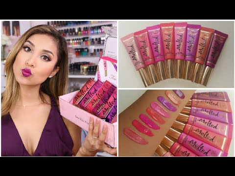 Review/Demo :: Too Faced Melted Metal Liquid Lipsticks | Dulce Candy