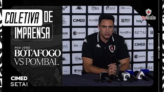 Bernardo Franco Coletiva - Pós-Jogo Botafogo X Pombal