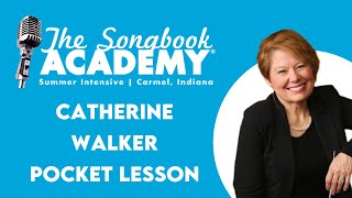 Vocal Technique Mini Lesson with U of M's Catherine Walker