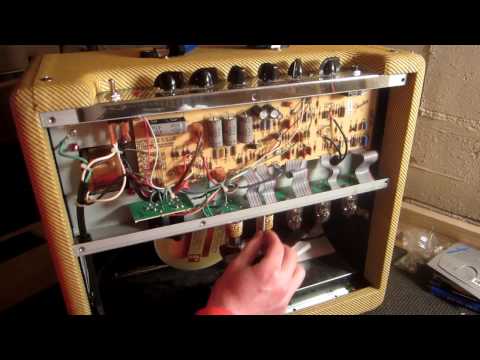 Before and After: Tube Amp Doctor in the Blues Junior