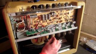 Before and After: Tube Amp Doctor in the Blues Junior