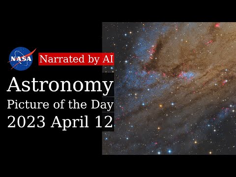 APOD: 2023-04-12 - NGC 206 and the Star Clouds of Andromeda (Narrated by Salli)