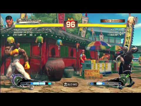 SSF4 AE Dudley mikenumber9 vs RaGe Genshir0 Gen