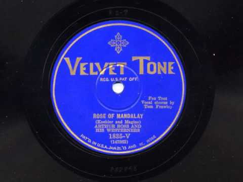 Rose Of Mandalay by Arthur Ross and his Westerners (Sam Lanin Orch), 1929
