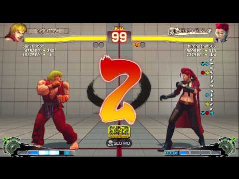 panya xbox (Ken) vs Hironosin (Viper) - AE 2012 Ranked Match *720p HD*