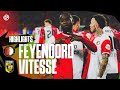 Four different goal scorers! 🔢 | Highlights Feyenoord - Vitesse | Eredivisie 2023-2024