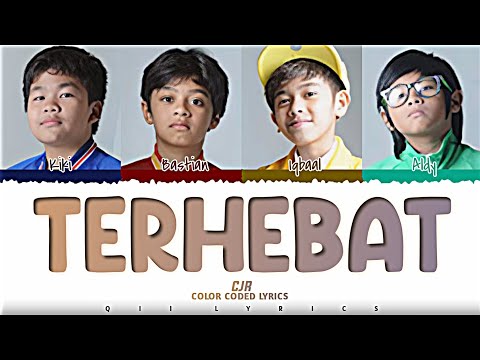 CJR Coboy Junior - Terhebat Lirik (Color Coded Lyrics)