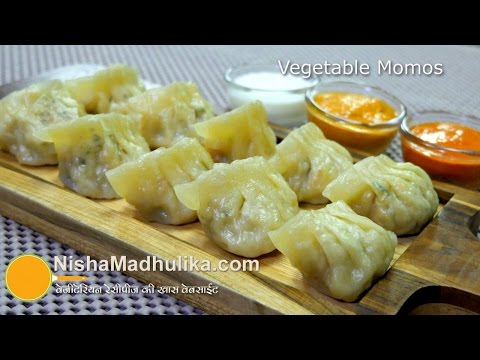 Veg Momos recipe - Steamed Momos - Vegetable Dim Sum - Chinese veg momos