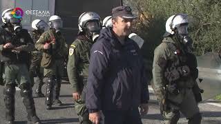 ΕΝΤΑΣΗ ΜΕΤΑΞΥ ΑΓΡΟΤΩΝ ΚΑΙ ΑΣΤΥΝΟΜΙΚΩΝ ΣΤΟ ΜΠΛΟΚΟ ΤΗΣ ΝΙΚΑΙΑΣ - ΕΠΕΙΣΟΔΙΑ ΚΑΙ ΧΗΜΙΚΑ 01 12 2025