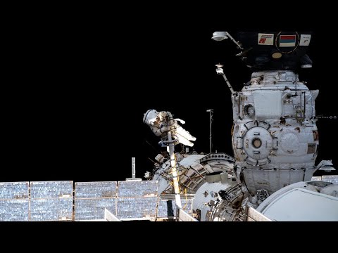 ONE JETTISON - HIGHLIGHTS of RUSSIAN SPACEWALK 50 – Novitskiy / Dubrov (09.09.2021)