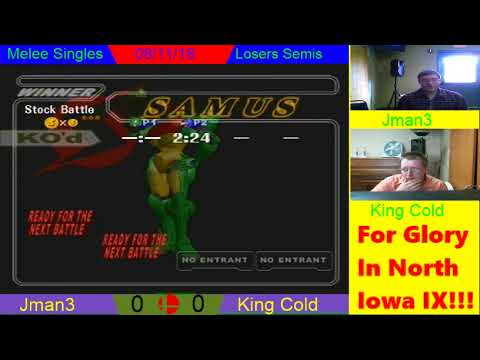 FGINI IX - Melee Singles - Losers Semis - Jman3 vs King Cold