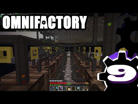 Omnifactory Minecraft Modpack - Episode 9: Logistic Pipes!