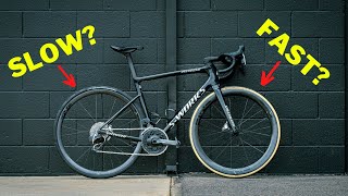 Road Bike Test: Deep vs Shallow Carbon Wheels on the Tarmac SL8: Part 1