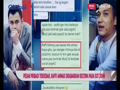 Perdebatan Raffi & Egy John Terkait Caisar Kembali Joget di Pesbukers- Seleb 12 Jam 07/08