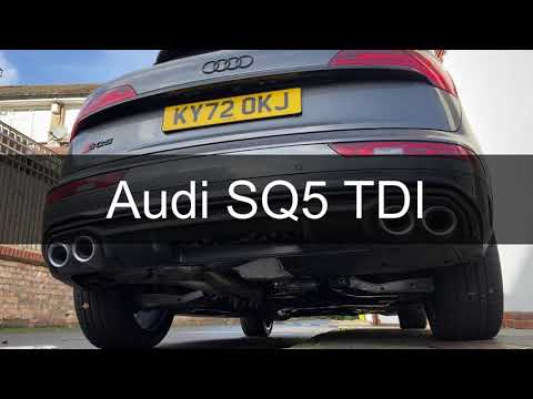 Audi SQ5 TDI diesel - Cold start & rev | 2023