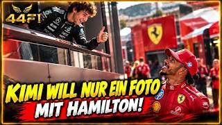 Kimi Antonelli will nur ein Foto mit Hamilton 😂 l Formel 1 l 44F1