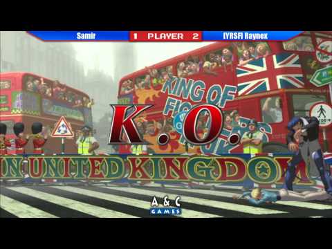 A&C's First Tournament 2012 - KOFXIII Grand Finals - Samir vs [YRSF]Raynex Set 2