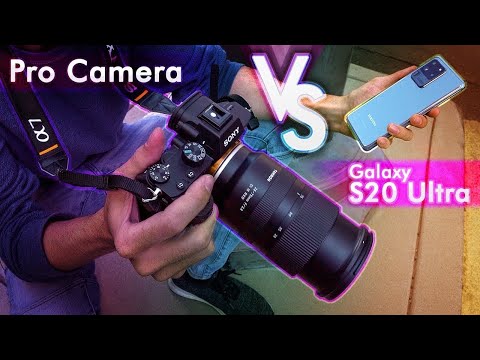 Galaxy S20 Ultra vs Professional Camera - Photographer Review!