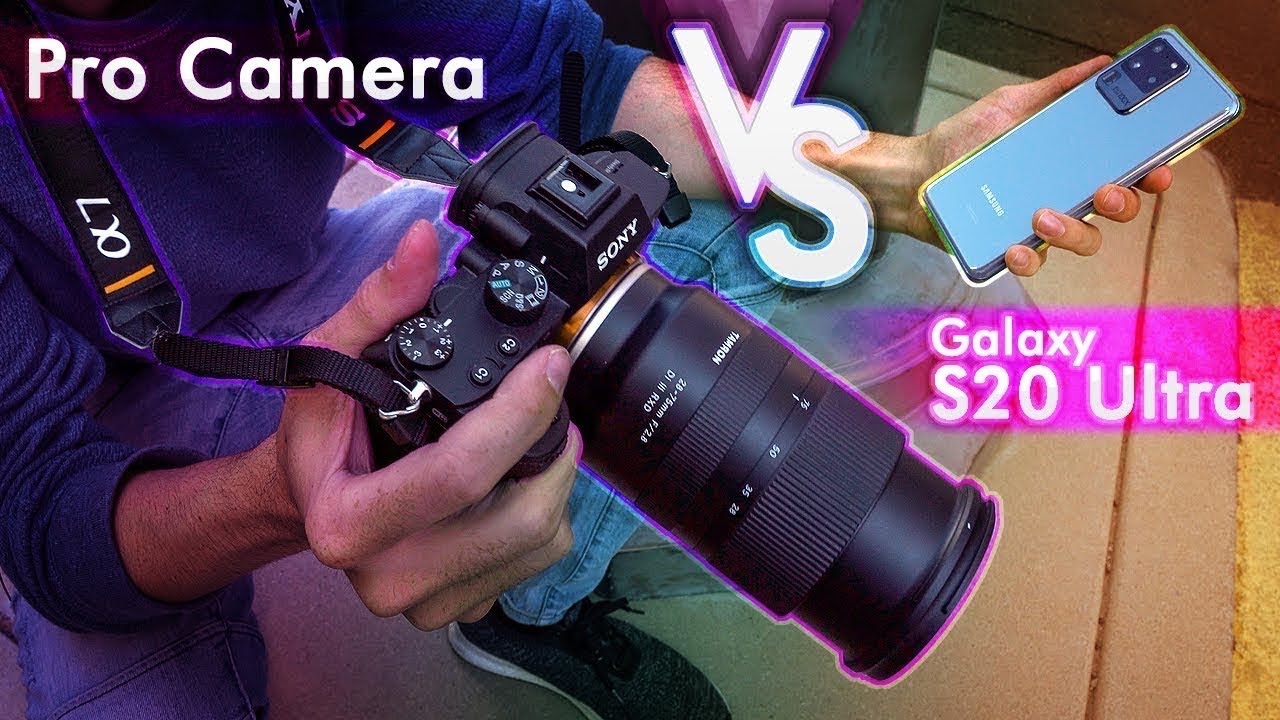Galaxy S20 Ultra vs Professional Camera - Photographer Review!