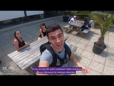 Vlog : Jérémy, Programme Grande Ecole de NEOMA, à la découverte de la ville et du campus de Reims