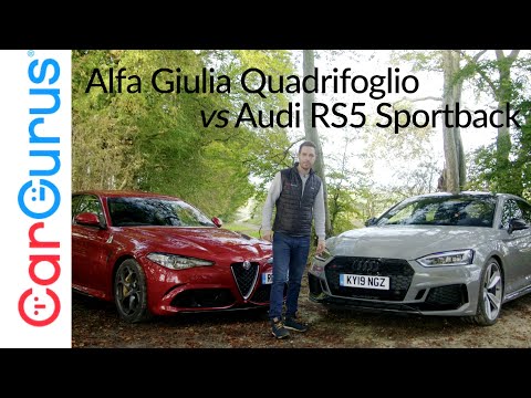 Alfa Romeo Giulia Quadrifoglio vs Audi RS5 Sportback: Head-to-head test | CarGurus UK