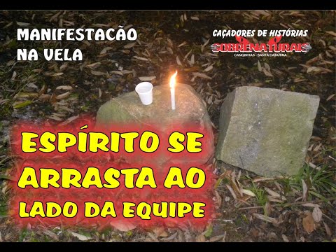 ESPÍRITO SE MANIFESTA NA FRENTE DA EQUIPE