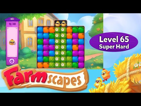 Farmscapes Level 65 Super Hard | No Boosters | Playrix