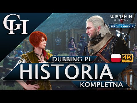 WIEDŹMIN 3: SERCA Z KAMIENIA 4K | CAŁY FILM | HISTORIA KOMPLETNA Z GRY [KINOWY GAMEPLAY/CUTSCENKI]