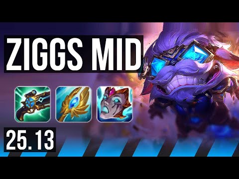 ZIGGS vs CASSIOPEIA (MID) | 5/2/11 | EUW Diamond | 25.13