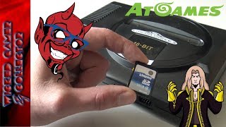Sega Megadrive Mini 2019 ATGames Flashback " SD Cart " Testing Video