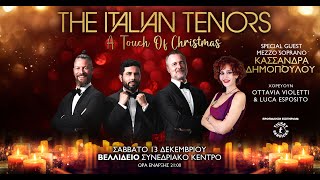 A TOUCH OF CHRISTMAS with THE ITALIAN TENORS || THESSALONIKI 2025