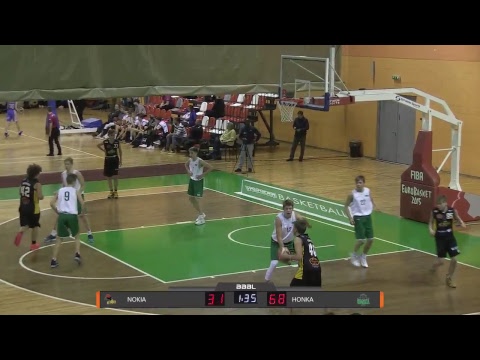 BBBL boys U15 Honka 2004  vs  Nokia BC 2004
