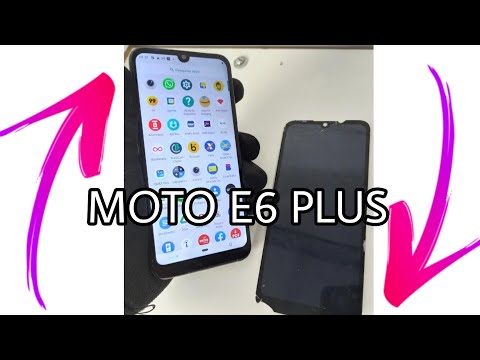 Moto E6 plus, como trocar a tela