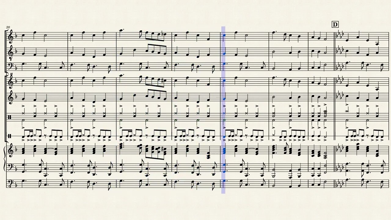 Jeopardy! (1984-91 Theme): Full Arrangement