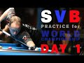 DAY 1 - Shane Van Boening - Practice for World Pool Championship - 2021