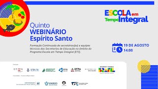 Quinto Webinário Estadual - Espírito Santo